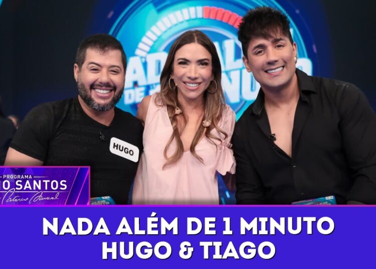 Nada Além de 1 Minuto – Celebridades: Hugo & Tiago | Programa Silvio Santos (05/04/26)