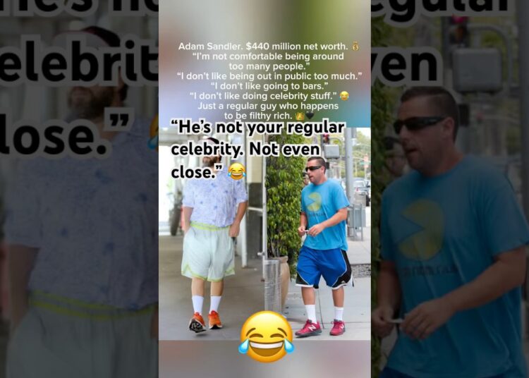 Adam Sandler Is Worth $440 Million & Still Hates Celebrity Life 😂👑