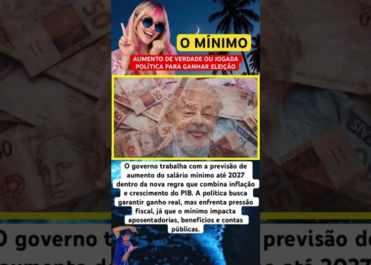 O MÍNIMO VAI AUMENTAR MESMO OU É JOGADA POLÍTICA? #feedshorts #ultimasnoticia #fofoca