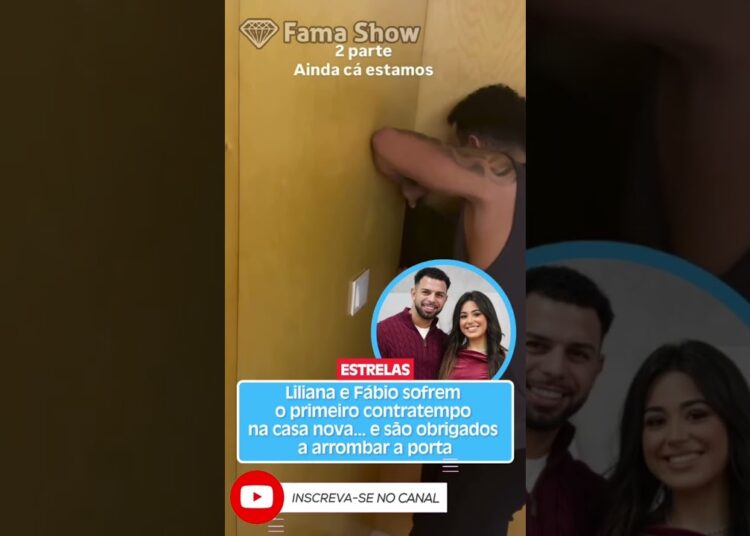 Liliana e Fábio são obrigados a arrombar a porta | Fama Show