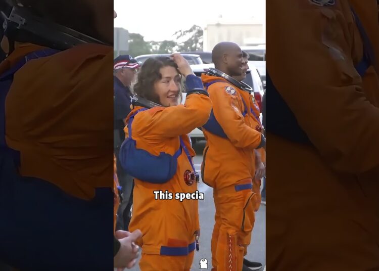 Have you ever noticed the zipper in the crotch area of astronauts’ suits?
