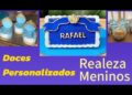 Ideias de doces personalizados para o tema Realeza meninos 🎉👑🍭🧁🍬🍫🍩🎈