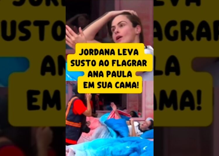 JORDANA LEVA SUSTO NA CAMA E ACABA CAINDO NA RISADA COM ANA PAULA
