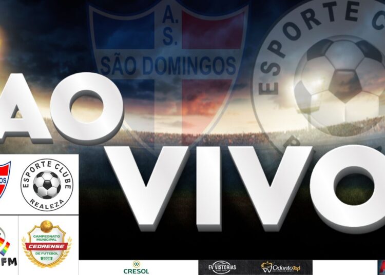 AO VIVO: SÃO DOMIGOS x REALEZA | CAMPEONATO MUNICIPAL DE FUTEBOL DE CAMPO 2026