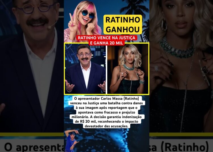 RATINHO ACABA DE GANHAR AÇÃO E FATURA 20 MIL #feedshorts #ultimasnoticia #fofoca