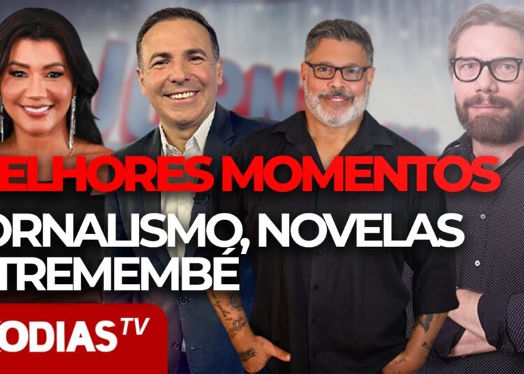 MELHORES MOMENTOS: JORNALISMO, NOVELAS E TREMEMBÉ | JORNAL DOS FAMOSOS | LeoDias TV