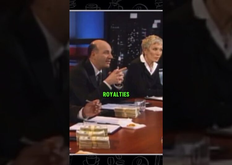 The Royalty Idea #sharktank #kevinoleary #wealth