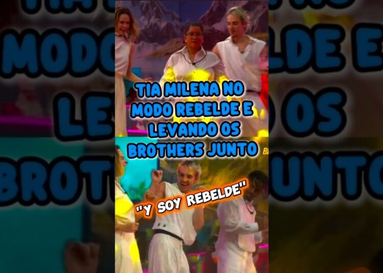 TIA MILENA SE SOLTA NA FESTA E DANÇA AO SOM DE REBELDE E ANA PAULA E JULIANO FLOSS ENTRAM NO RITMO