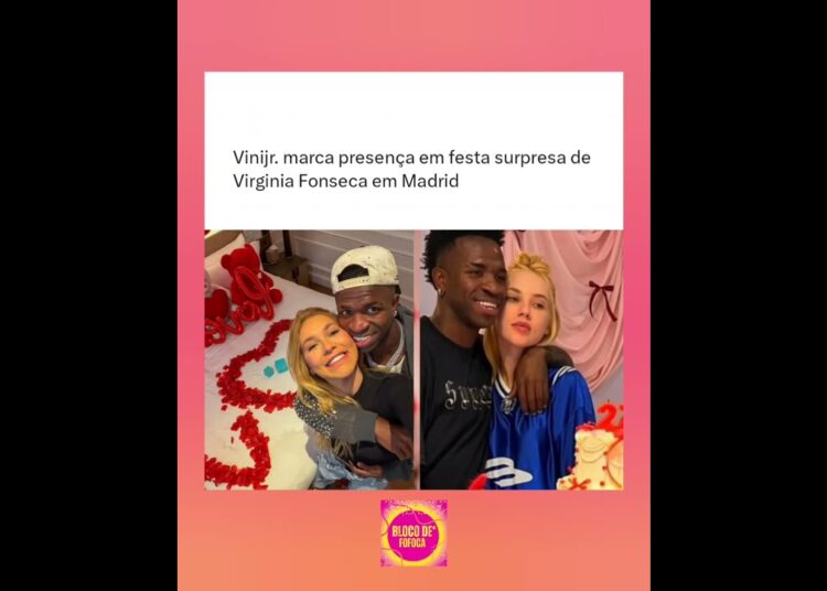 #vinijr. marca presença em festa surpresa de #virginiafonseca  em #madrid.#fofoca #fofocas #virginia