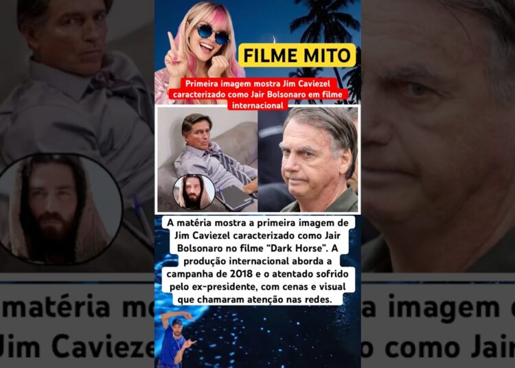 JOM CAVIESEL APARECE COMO BOLSONARO EM FILME #feedshorts #ultimasnoticia #fofoca