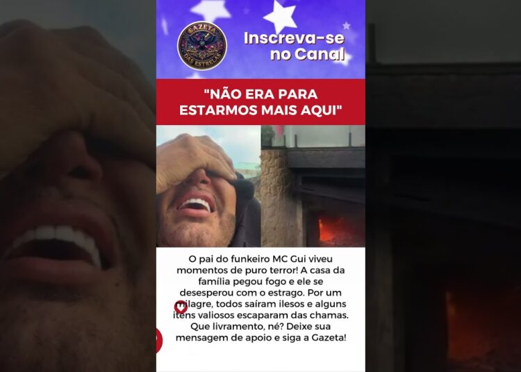 “NÃO ERA PARA ESTARMOS MAIS AQUI” DESABAFA PAI DE MC GUI