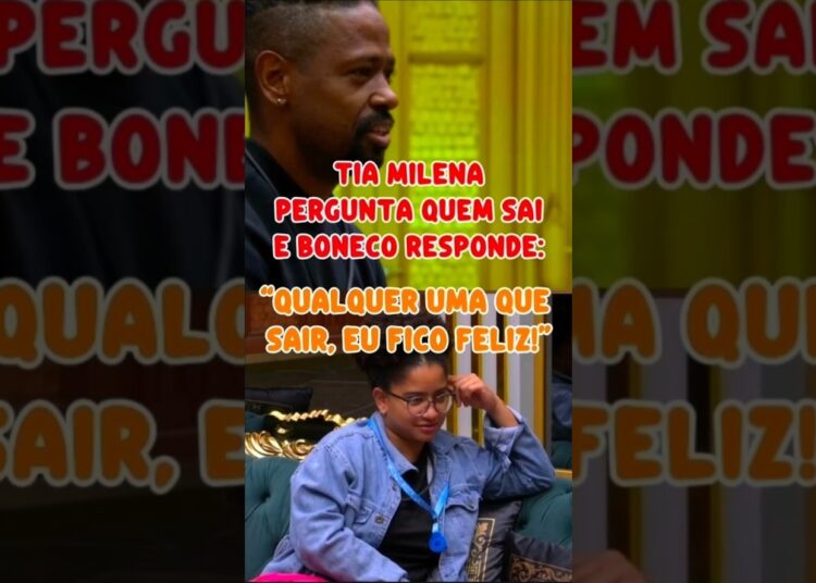 PAREDÃO DIFÍCIL? MILENA LEVANTA A QUESTÃO E BONECO OPINA