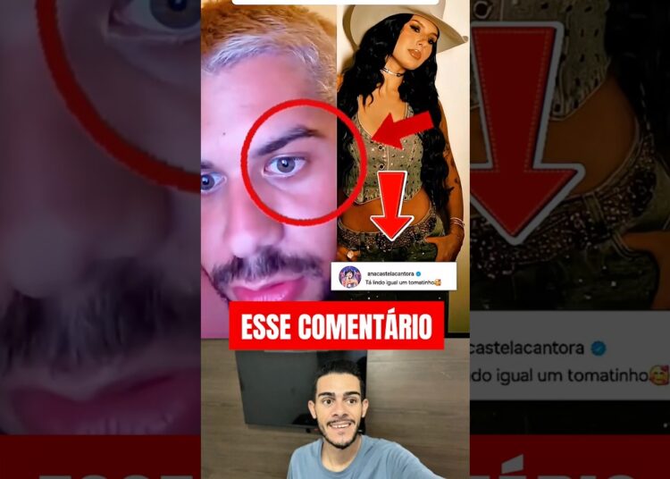 🚨 ANA CASTELA CHOCA COM COMENTÁRIO… E A INTERNET NÃO PERDOOU! 😳🔥
