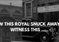 HOW THIS ROYAL SNUCK OUT TO WITNESS THIS #royal #history #nostalgia