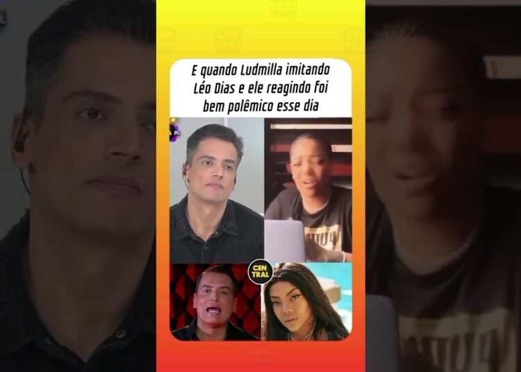 Ludmilla imitando Léo Dias gerou polêmica no programa e ele reagindo