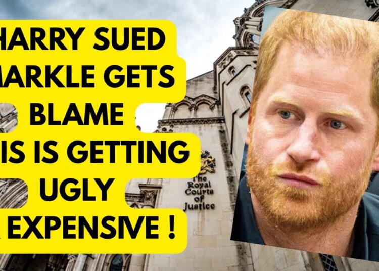 HARRY SUED -MARKLE GETS BLAME #royal #meghan #princeharry