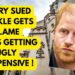 HARRY SUED -MARKLE GETS BLAME #royal #meghan #princeharry