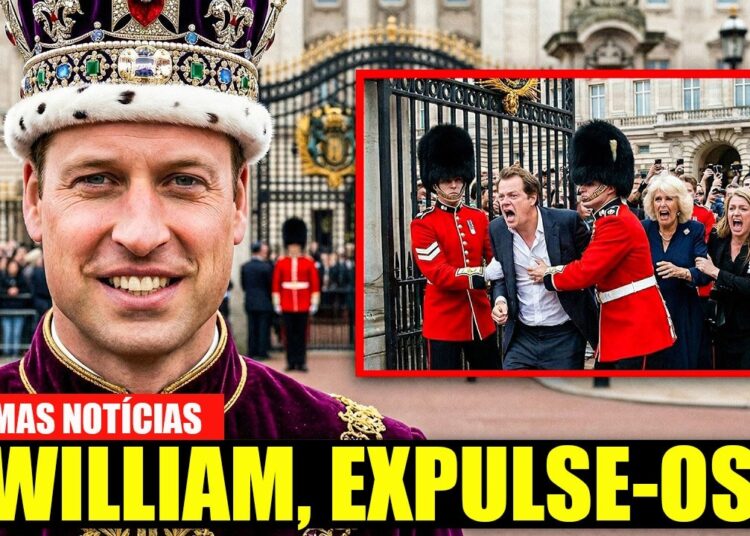 Príncipe William assume o controle da realeza e ordena o banimento da família de Camilla para sempre