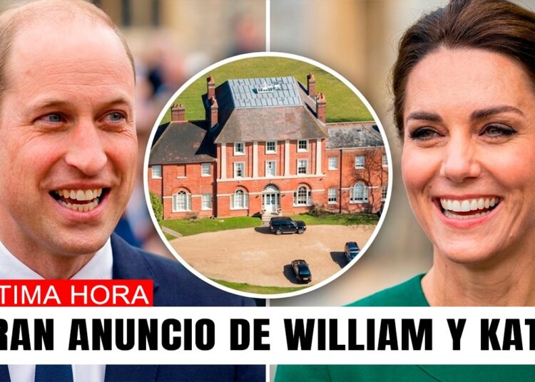 ¡La realeza británica en shock! William y Kate Middleton hacen un anuncio SORPRESA!
