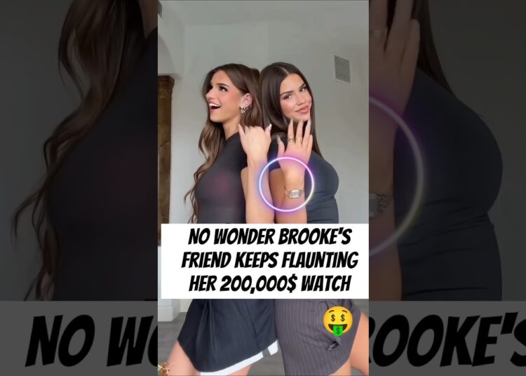 No Wonder Brooke’s Friend Leah Halton Kept Flaunting Her 200,000$ Watch