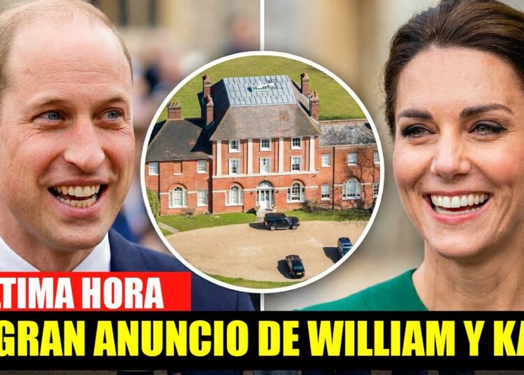 ¡La realeza está conmocionada! ¡El príncipe William y Kate Middleton hacen un anuncio sorpresa!