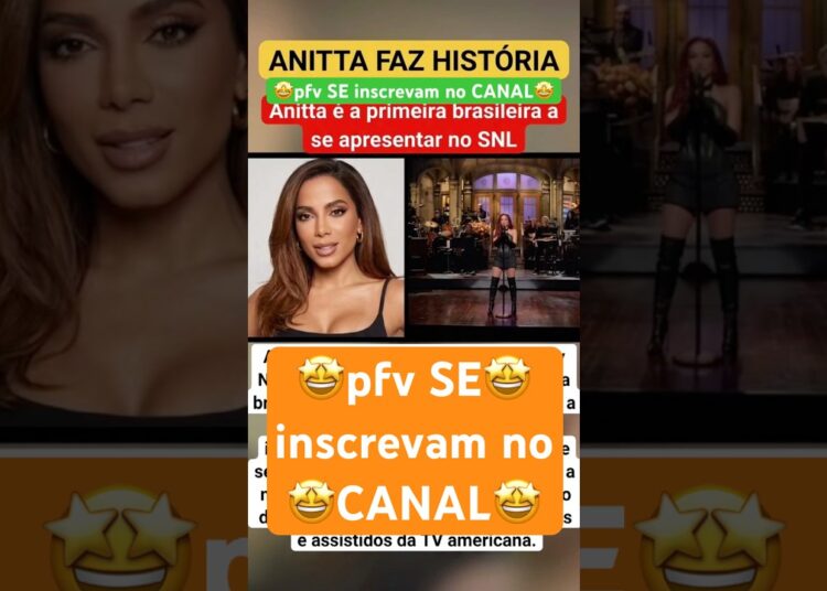 #shorts #anitta #fofoca #noticias #celebridades #brasil #music #musica #snl #leodias #polemica