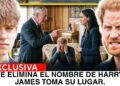 REY FURIOSO: Meghan culpa a la realeza por su fracaso, Harry eliminado y James toma su lugar en 2026