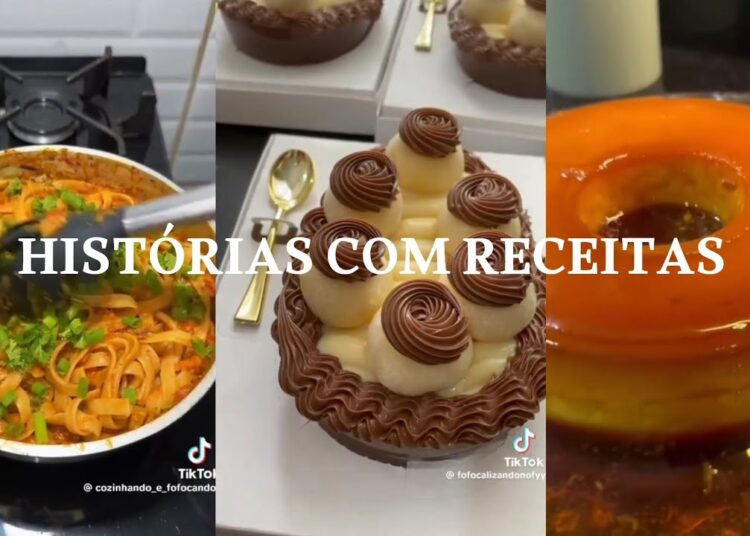 HISTÓRIAS COM RECEITAS | TRANSIÇÃO DE CONTEÚDO 😋🍔