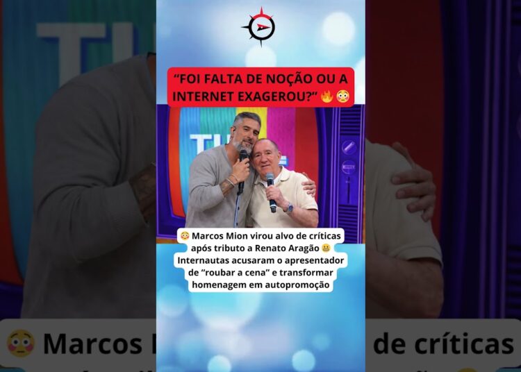 Mion foi cancelado? Polêmica na homenagem a Renato Aragão divide a internet 😳🔥