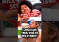TIA MILENA DÁ CONSELHO DE MILHÕES PARA JULIANO SOBRE O CIGARRO “LARGA ISSO, VOCÊ SÓ TEM 21 ANOS”