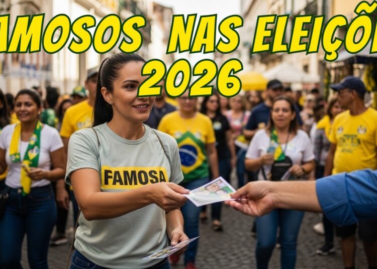 QUEM SÃO AS CELEBRIDADES E FAMOSOS QUE VÃO CONCORRER NAS ELEIÇÕES 2026?