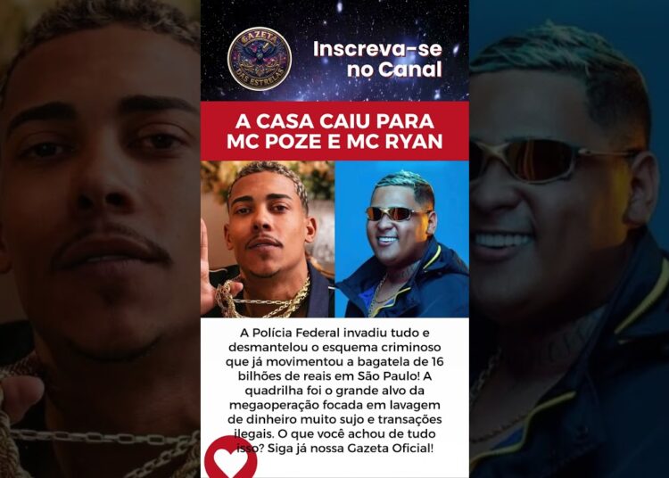 A CASA CAIU PARA MC POZE E MC RYAN
