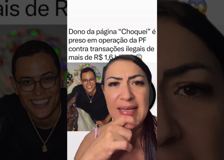 Dono da página choquei foi detido pela PF #fofoca #noticias #polemica #choquei