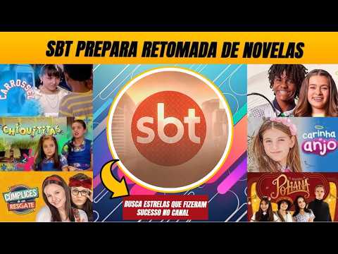 🚨 SBT prepara retomada de novelas e vai em busca de estrelas que fizeram sucesso no canal