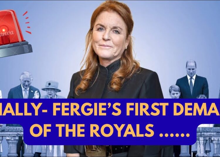 FINALLY FERGIE  & HER DEMANDS, AGREE? #royal #epsteinfiles #fergie