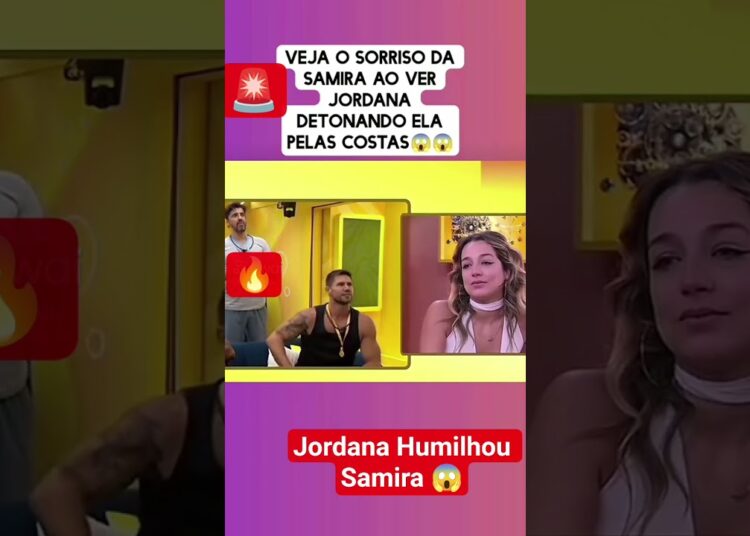 HUMILHADA , SAMIRA REAGINDO 😔! #bbb #shorts #youtube #realityshow #fofoca