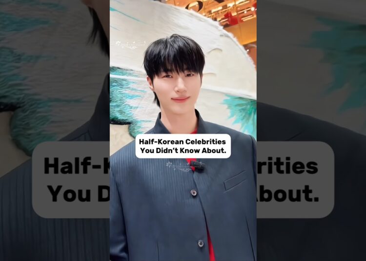 Half-korean celebrities you didn’t know about ✨#youtubeshorts #kdrama #goviral #kpop #bts #fyp