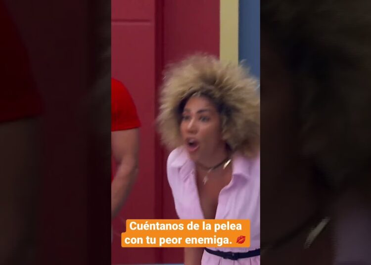 ¡Pelea, pelea, pelea! 😈👊🏽 #lcdlf #shortsyoutube #lacasadelosfamosos #pelea #famosos #fight