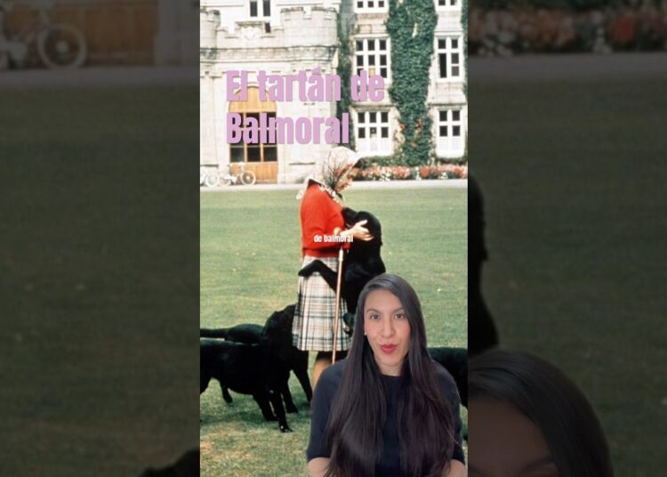 El tartán de Balmoral y el permiso del monarca británico #reinaisabel #realeza #moda #balmoral