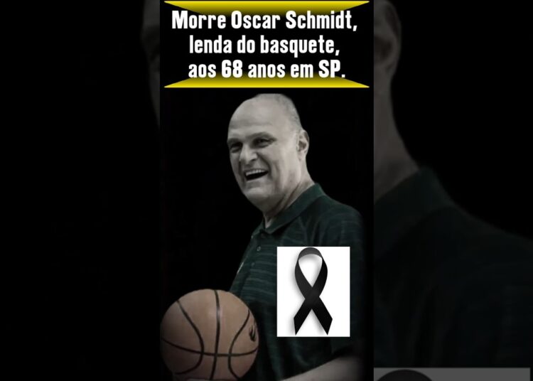 Morre Oscar Schmidt, lenda do basquete, aos 68 anos em SP #celebridades