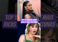 Top 15 famosas mais ricas de Hollywood. #famosos #entretenimento #shortsviral