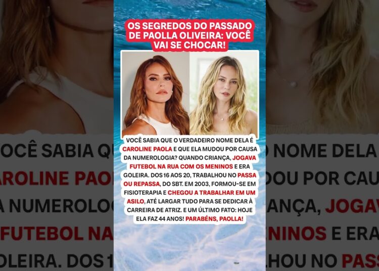 Estrela da TV esconde passado surpreendente