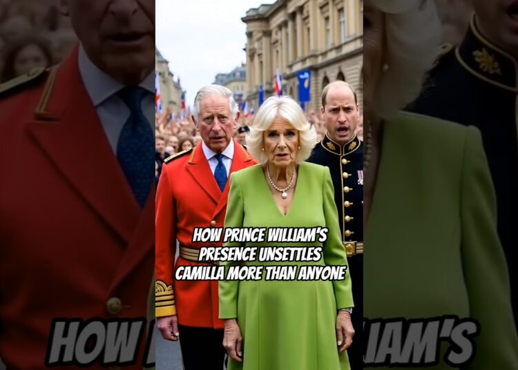 How Prince William’s Presence Unsettles Camilla More Than Anyone #royal #camilla #princewilliam