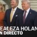 Los miembros de la realeza holandesa llegan a la Casa Blanca