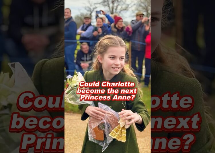 Could Charlotte become the next Princess Anne? #princess #anne #charlotte #royal #usa