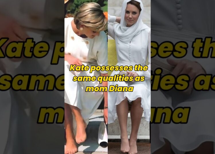 Kate possesses the same qualities as Diana #celebrity #youtubeshorts #shorts #shortsvideo #royal