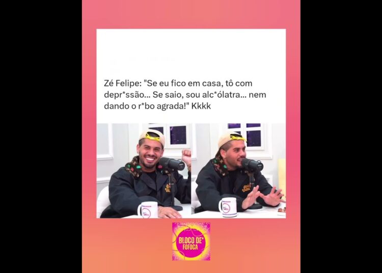 #zefelipe sendo Zé Felipe kkkk. #fofocas #fofoca