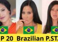 Top 10 Big Brazil PStars | Top 10 Best Body PStars In Brazilian