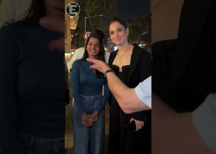 Tamannaah Bhatia wins hearts with her warmth, poses for pictures and never saying no to fans
