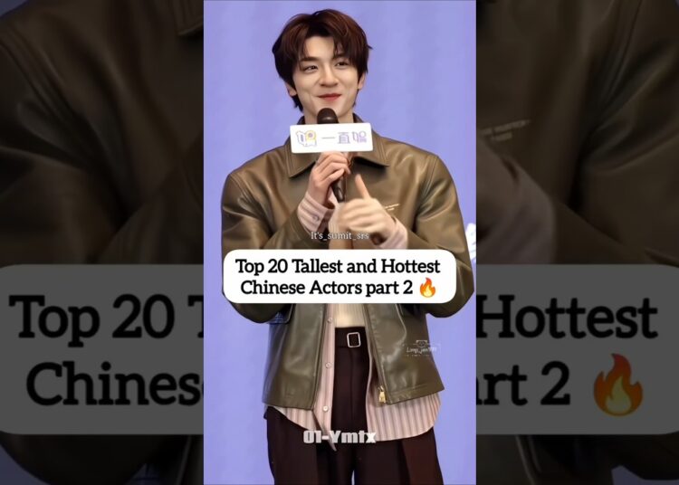 Top 20 Tallest & Hottest Chinese Actors That Fans Can’t Ignore 🔥 #linyi #shorts #liuyuning